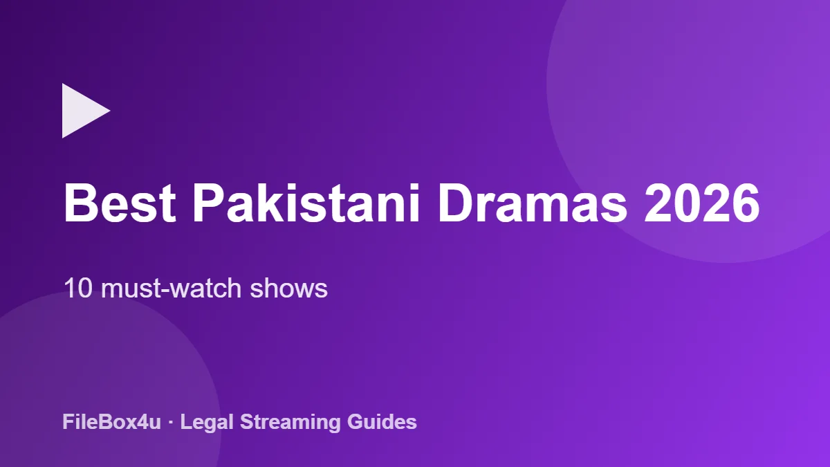 Best Pakistani dramas 2026