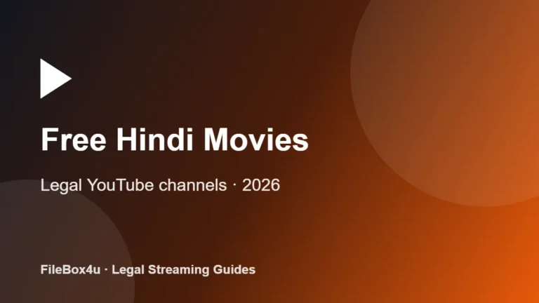 Free Hindi movies on YouTube