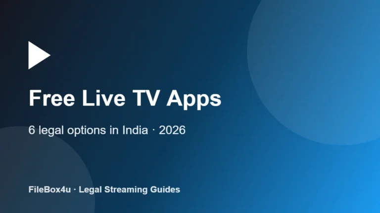 Free live TV app