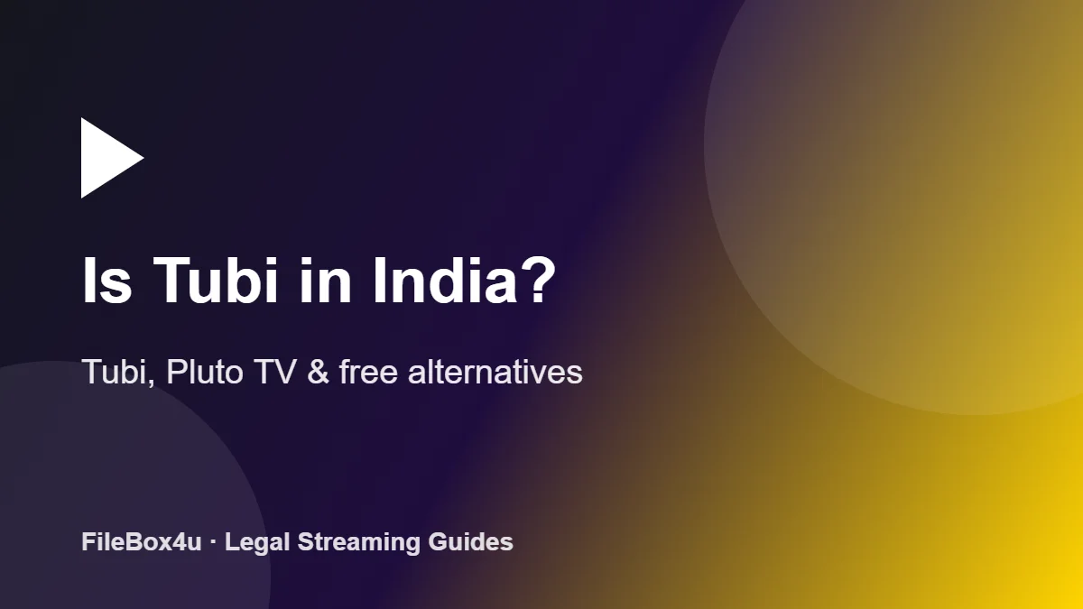 Tubi in India