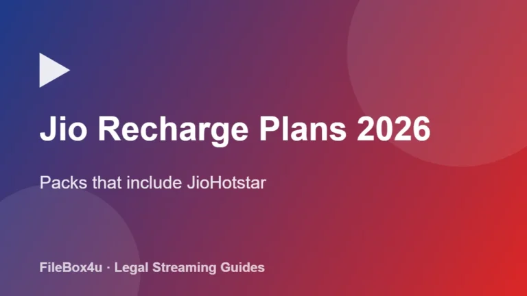 Jio recharge plans
