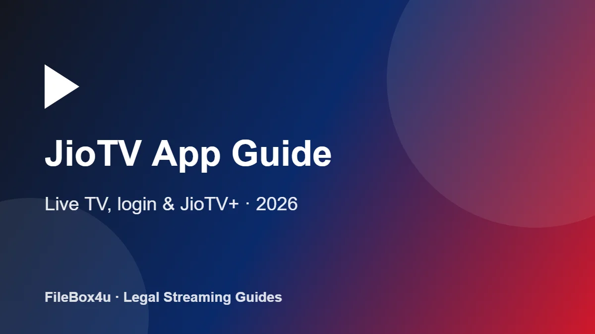 JioTV App