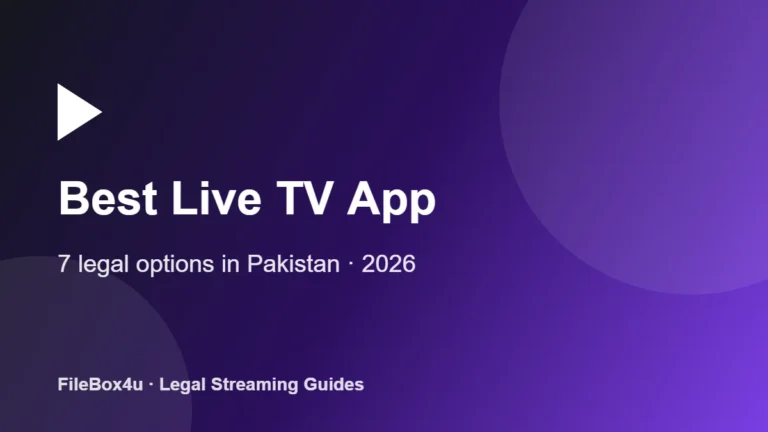 Live TV App