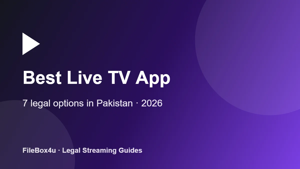 Live TV App