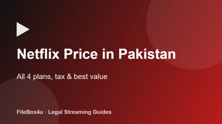Netflix Price in Pakistan 2026: Netflix Packages, Tax and Best Value 8 Netflix price in Pakistan