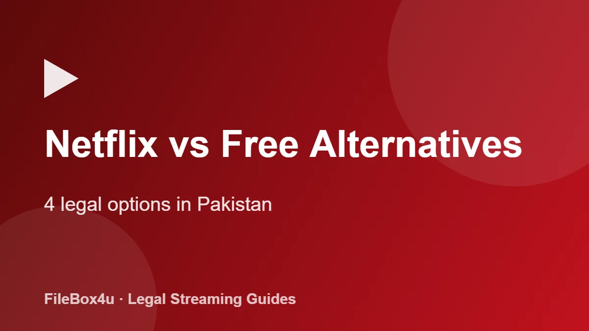 Netflix vs free alternatives