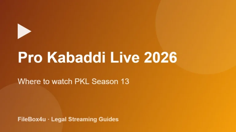 Pro Kabaddi Live 2026: Where to Watch PKL Season 13 on TV and Online 9 Pro Kabaddi live