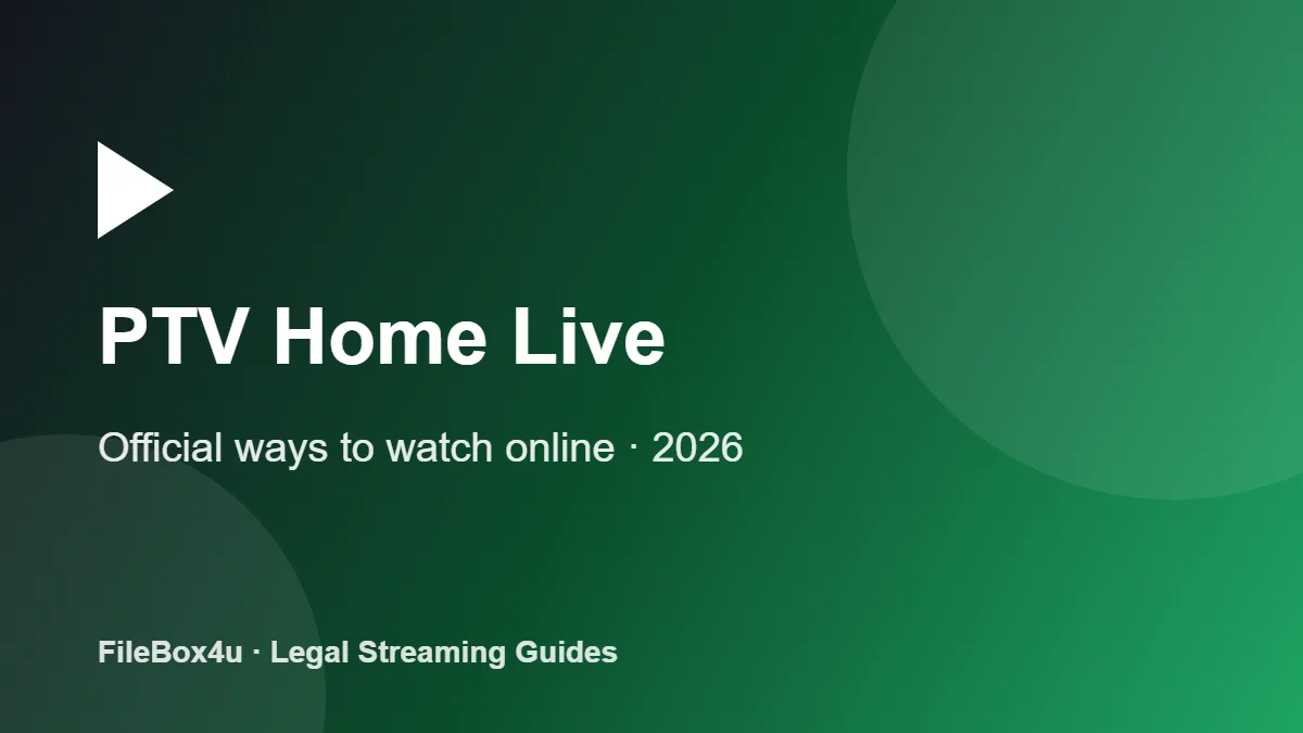 PTV Home Live
