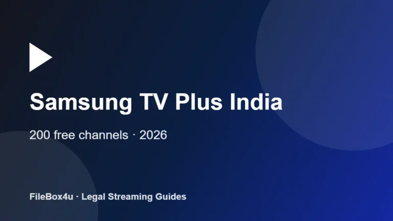 Samsung TV plus India