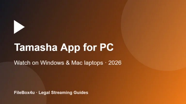 Tamasha app for PC
