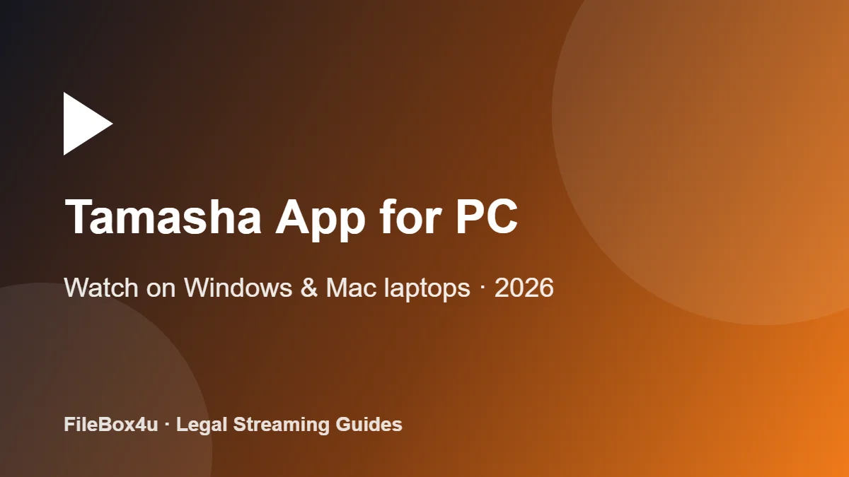 Tamasha App for PC: 3 Easy Ways to Watch on Laptop 1 Tamasha app for PC