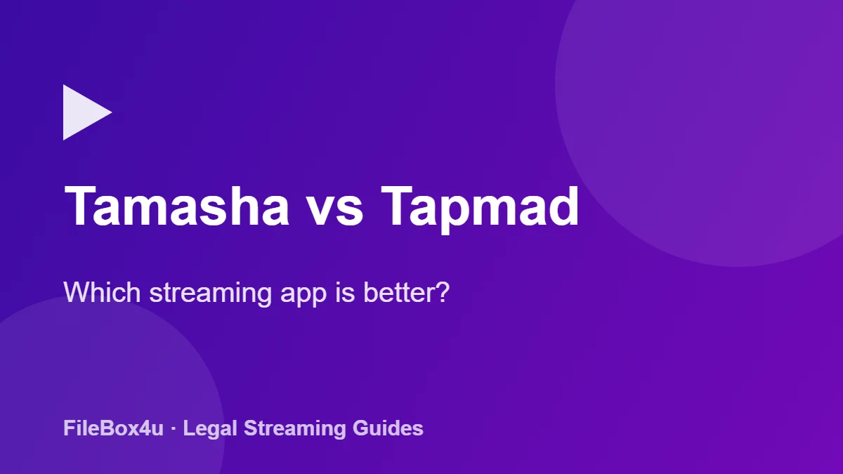 Tamasha vs Tapmad