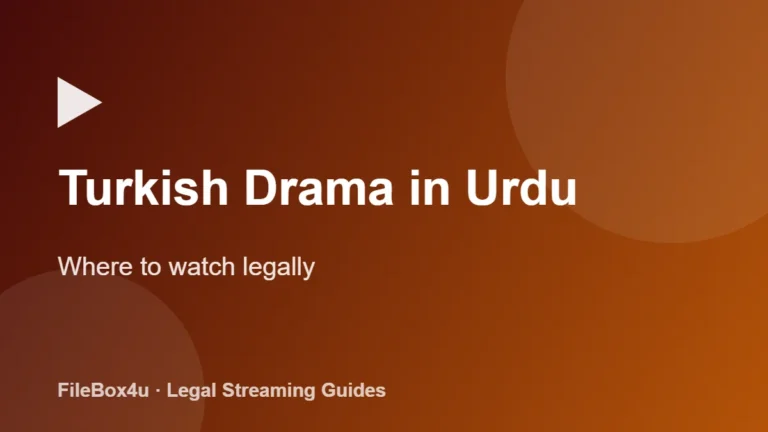 Turkish drama in Urdu